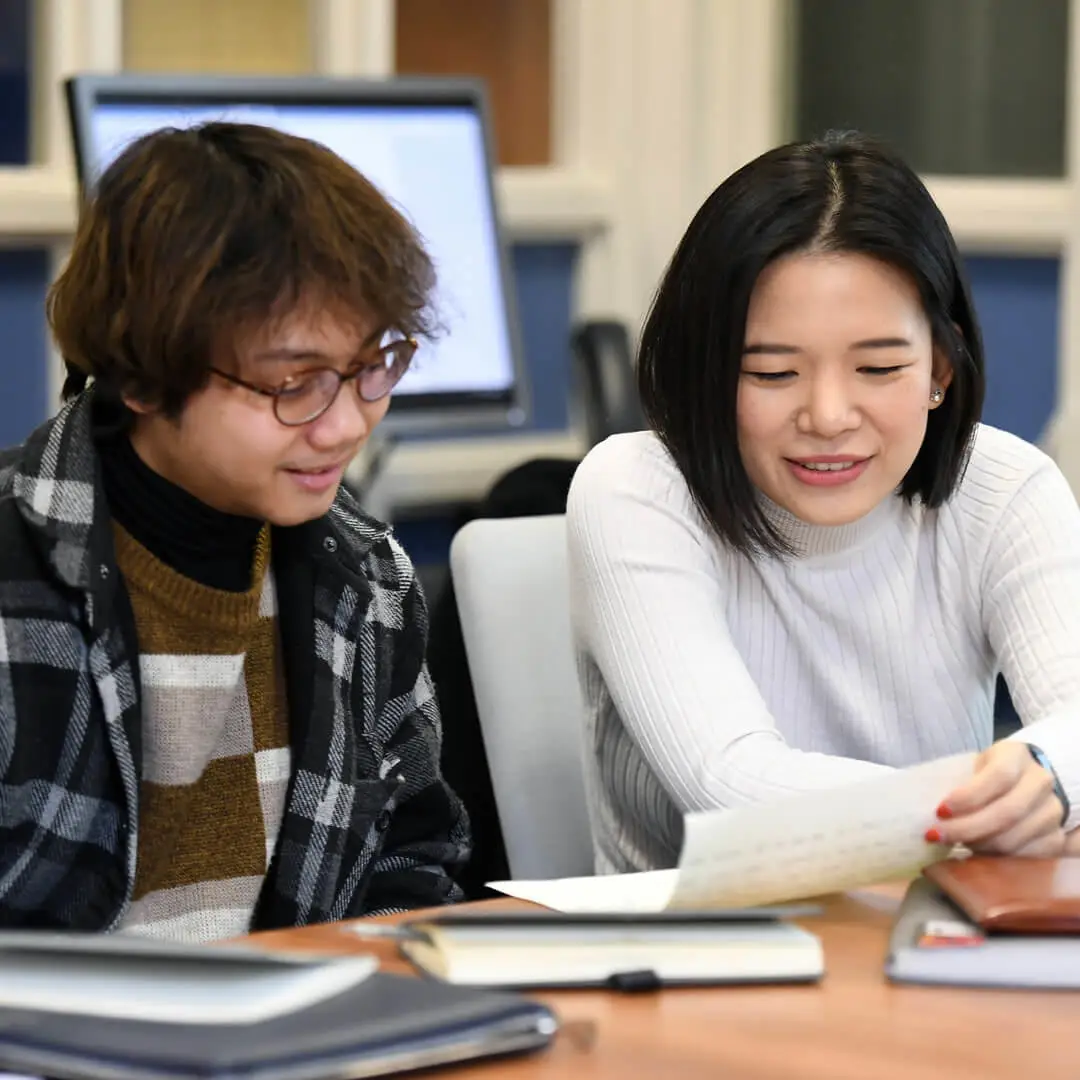 Language  Centre - student learning square