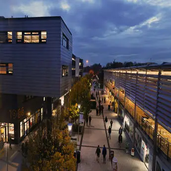 Bannerman Centre at night