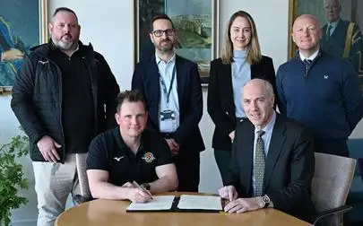 image of Ealing Trailfinders and Brunel University of London sign for 10 more years of 'most comprehensive rugby university academy in Europe'