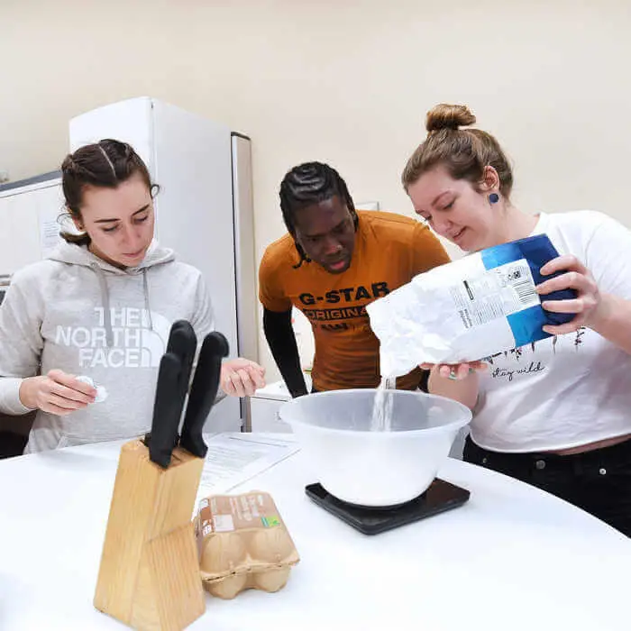 practical session in the occupational therapy skills lab 3