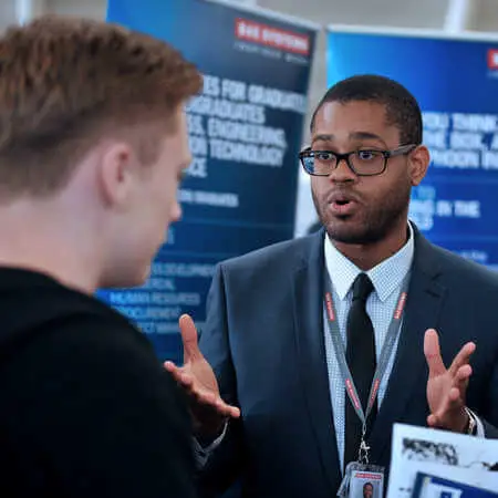 Careers fair on campus
